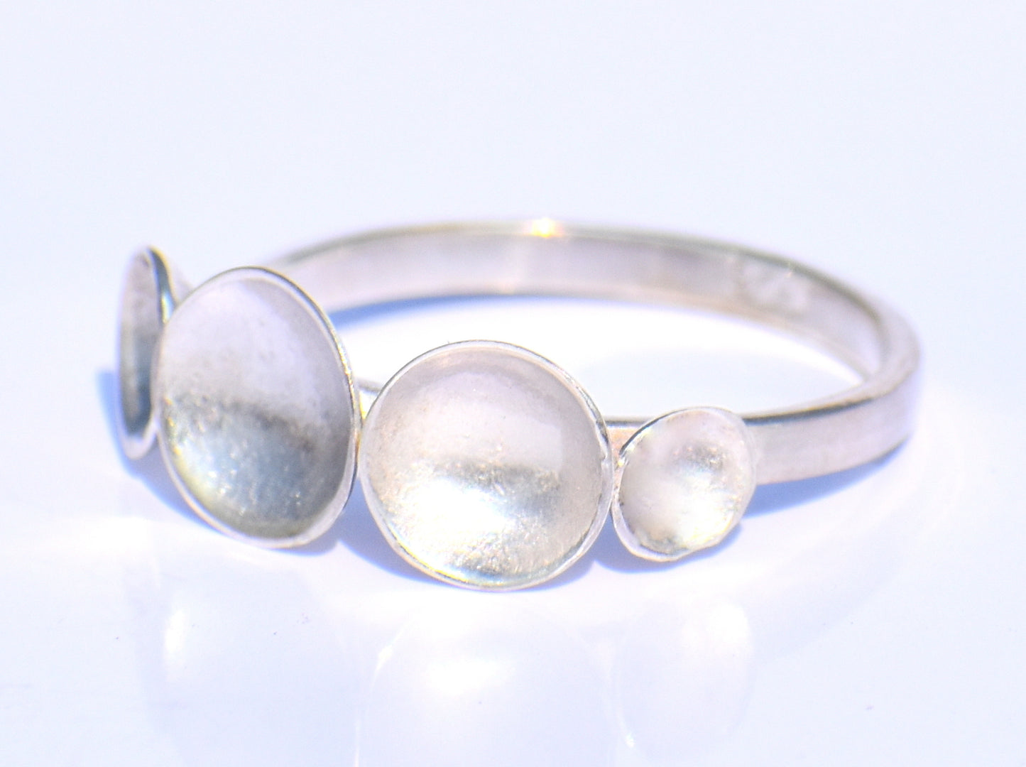Silver Circle Ring, 925 Silver Ring, Handmade Ring, Dainty Ring, Bohemian Ring, Anniversary Gift, Stacking Ring, Boho Ring, Gift For Women