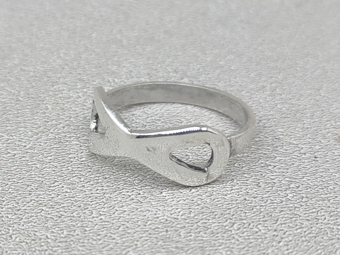 Infinity Ring, Silver Ring, Statement Ring, Stacking Ring, Wedding Ring, Sterling Silver Ring, Best Friend Gift, Ring For Her, Everyday Ring