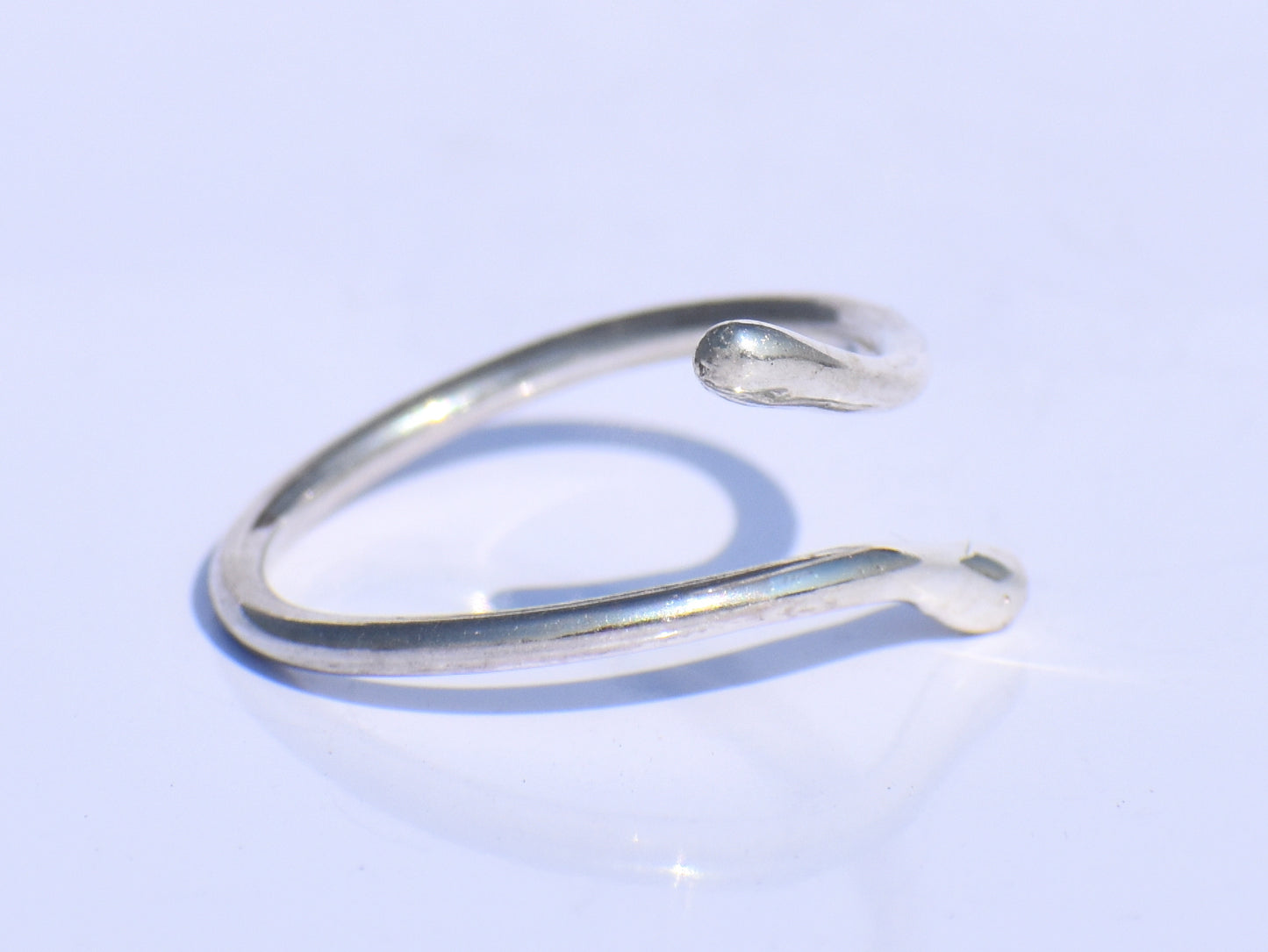 Double Ball Ring, Minimalist Jewelry, Bohemian Jewelry, Handmade Jewelry, Expensive Jewelry, Adjustable Ring, Women's Sterling Silver Ring