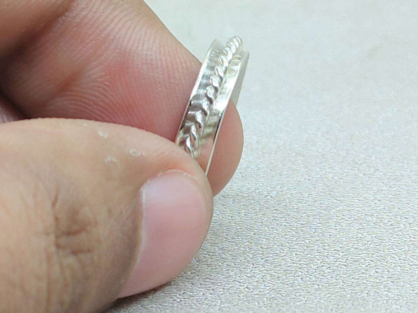 Spinner Ring, 925 Silver Ring, Anxiety Ring, Fidget Ring, Spinner Ring, Meditation Ring, Women Ring, Worry Ring, Thumb Ring, Gift For Her