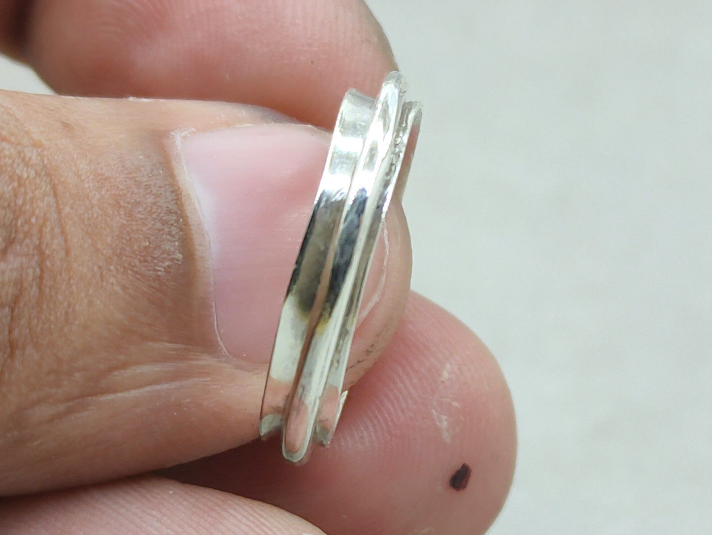 Spinner Ring, Minimalist Spinner Ring, 925 Sterling Silver Ring, Meditation Ring, Women Ring, Thumb Ring, Dainty Ring, Fidget Ring, Jewelry