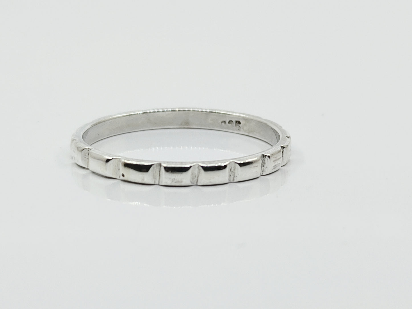 Stacking Ring, 925 Sterling Silver Ring, Handmade Ring, Midi Ring, Thumb Ring, Unisex Ring, Textured Ring, Yoga Ring, Band Ring, Gift Ring