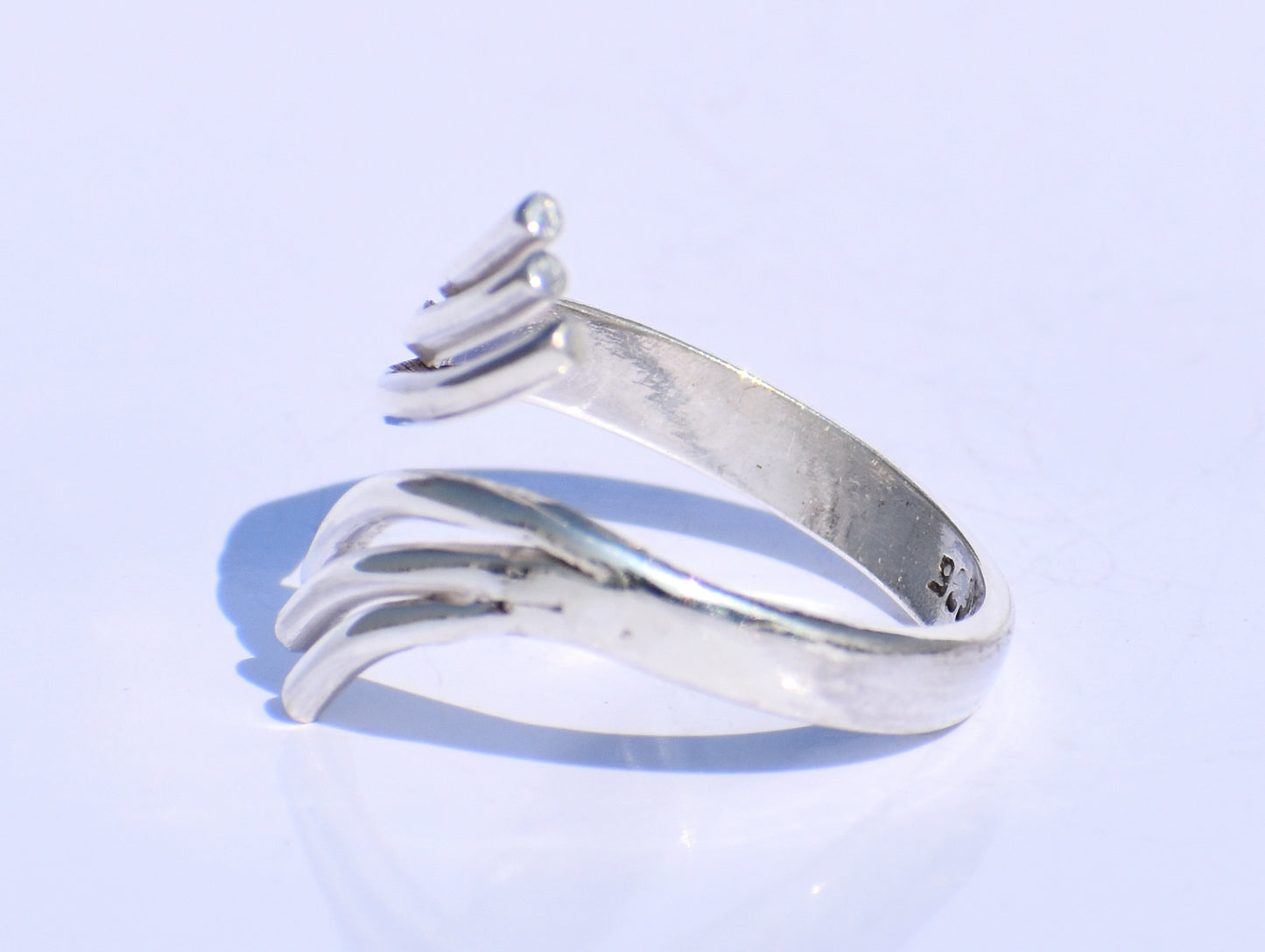 Silver Ring, Adjustable Ring, Handmade Ring, 925 Sterling Silver Jewelry, Stackable Ring, Promise Ring, Midi Ring, Unisex Jewelry, Gift Item
