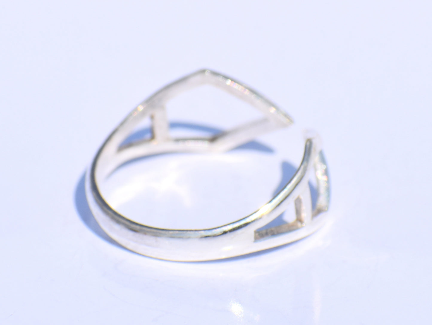 Silver Adjustable Ring, 925 Sterling Silver Ring, Handmade Ring, Geometric Ring, Boho Silver Ring, Unisex Ring, Gift For Her, Valentine Gift