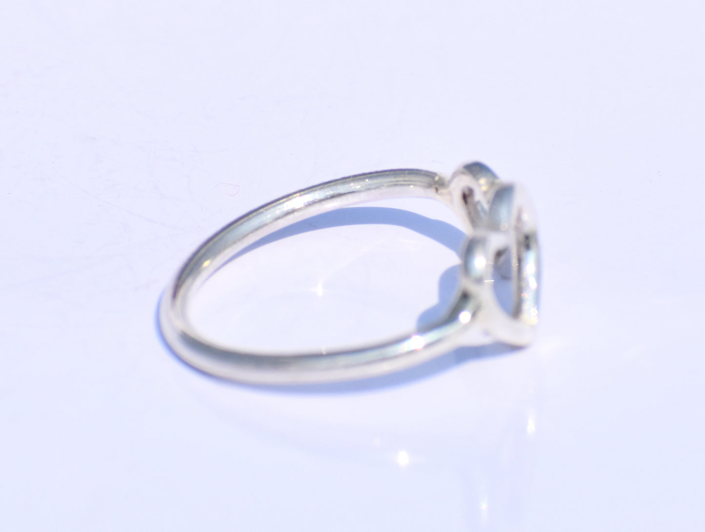 Silver Heart Ring, Double Heart Ring, 925 Silver Ring, Handmade Ring, Statement Ring, Delicate Fine Jewelry, Stacking Ring, Heart Jewellery