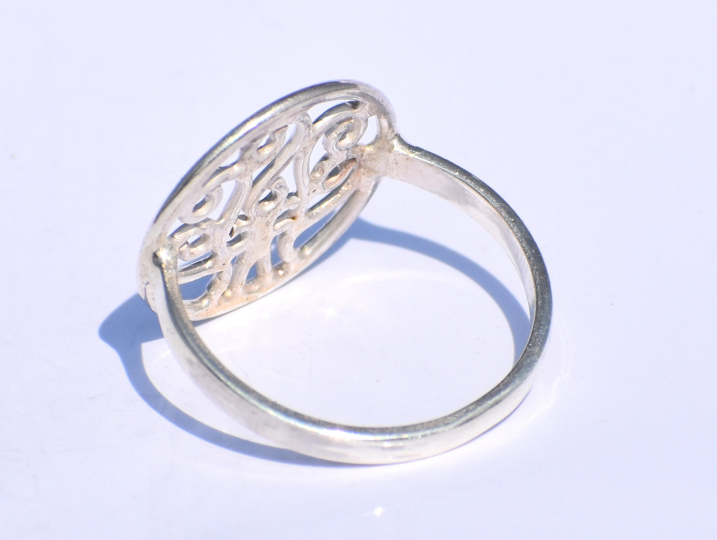Spiral Ring, Silver Handcrafted Ring, 925 Sterling Silver Ring, Silver Tree Ring, Silver Dainty Ring, Silver Thin Ring, Silver Promise Ring