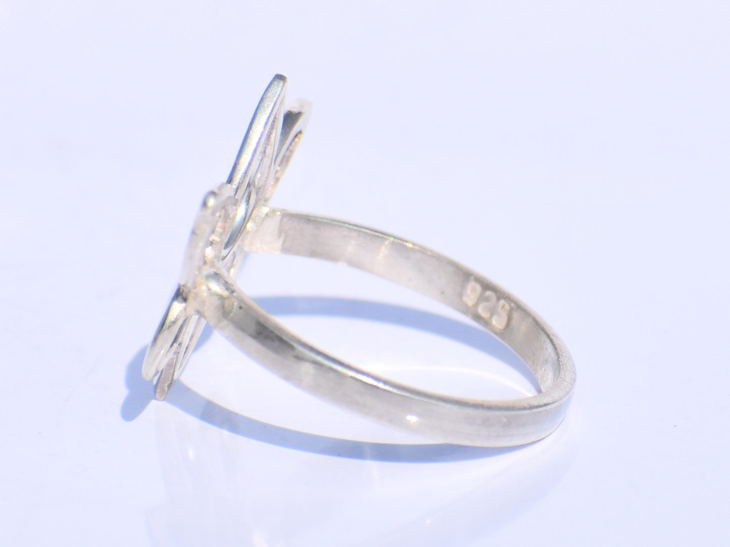 Silver Lotus Ring, Handmade Ring, 925 Sterling Silver Ring, Silver Flower Ring, Women Fashion Ring, Wedding Gift, Anniversary gift For Women