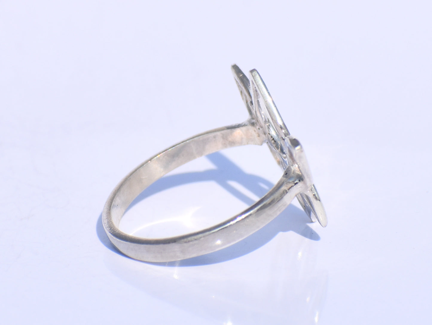 Silver Lotus Ring, Handmade Ring, 925 Sterling Silver Ring, Silver Flower Ring, Women Fashion Ring, Wedding Gift, Anniversary gift For Women