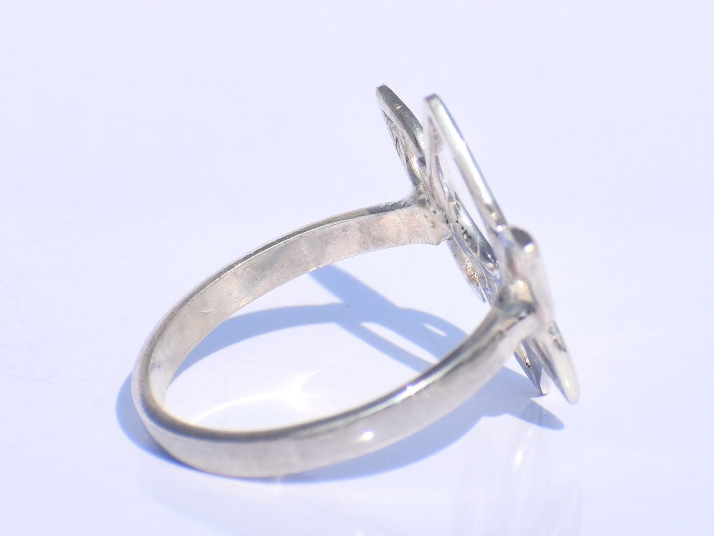 Silver Lotus Ring, Handmade Ring, 925 Sterling Silver Ring, Silver Flower Ring, Women Fashion Ring, Wedding Gift, Anniversary gift For Women