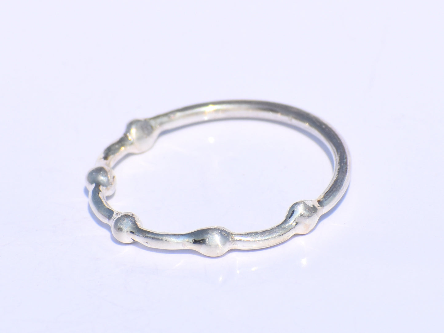 Silver Beads Ring, Silver Ball Ring, Handmade Ring, 925 Sterling Silver Ring, Bohemian Ring, Stacking Ring, Silver Boho Ring, Ring For Women