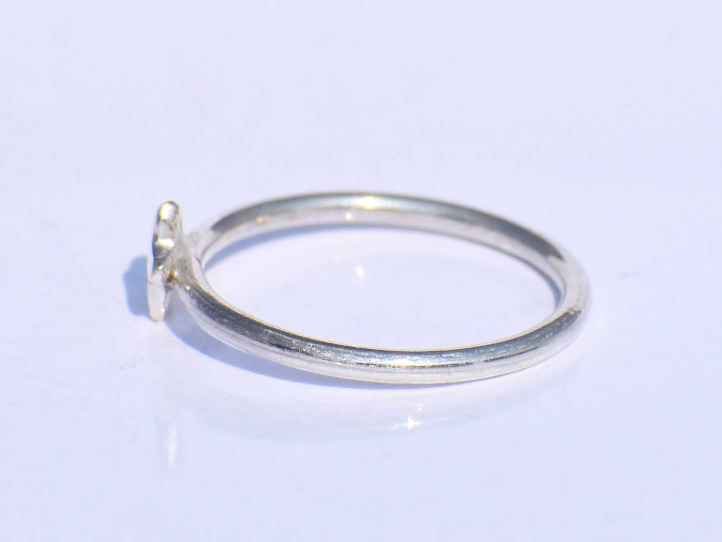 Silver Star Ring, Dainty Star Ring, Minimalistic Star Ring, Celestial Ring, Mini Star Ring, 925 Sterling Silver Ring, Thumb Ring, Boho Ring