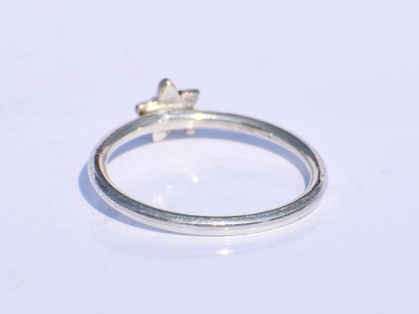 Silver Star Ring, Dainty Star Ring, Minimalistic Star Ring, Celestial Ring, Mini Star Ring, 925 Sterling Silver Ring, Thumb Ring, Boho Ring