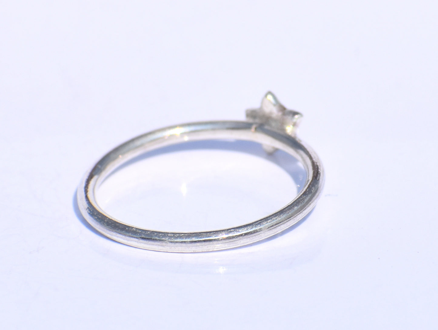 Silver Star Ring, Dainty Star Ring, Minimalistic Star Ring, Celestial Ring, Mini Star Ring, 925 Sterling Silver Ring, Thumb Ring, Boho Ring