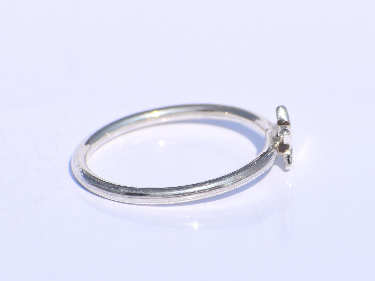 Silver Star Ring, Dainty Star Ring, Minimalistic Star Ring, Celestial Ring, Mini Star Ring, 925 Sterling Silver Ring, Thumb Ring, Boho Ring