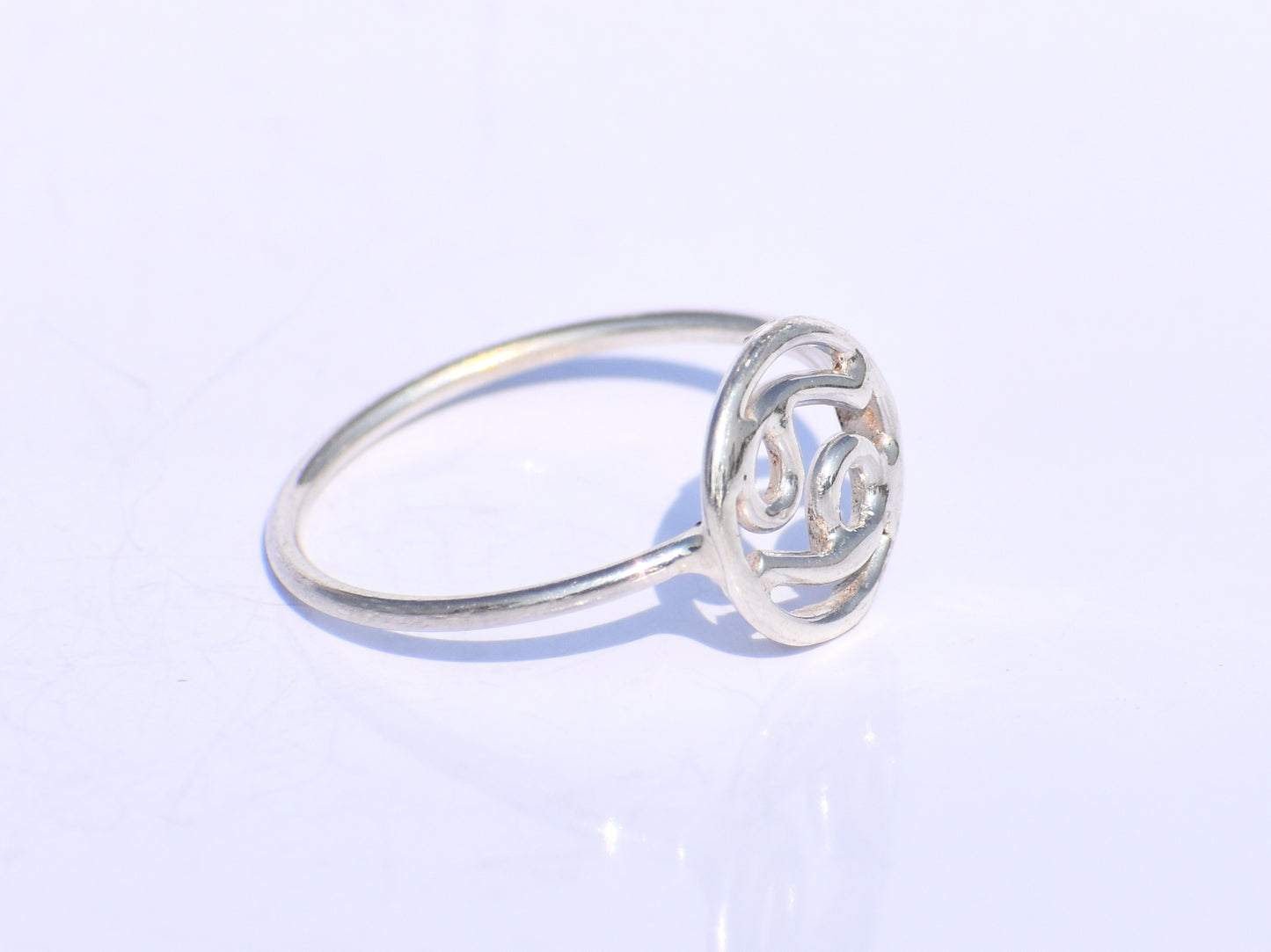 Cancer Sign Ring, Constellation Ring, Celestial Jewelry, Zodiac Ring, Handmade Ring, Stacking Ring, Minimalist Ring, Dainty Ring, Boho Gifts