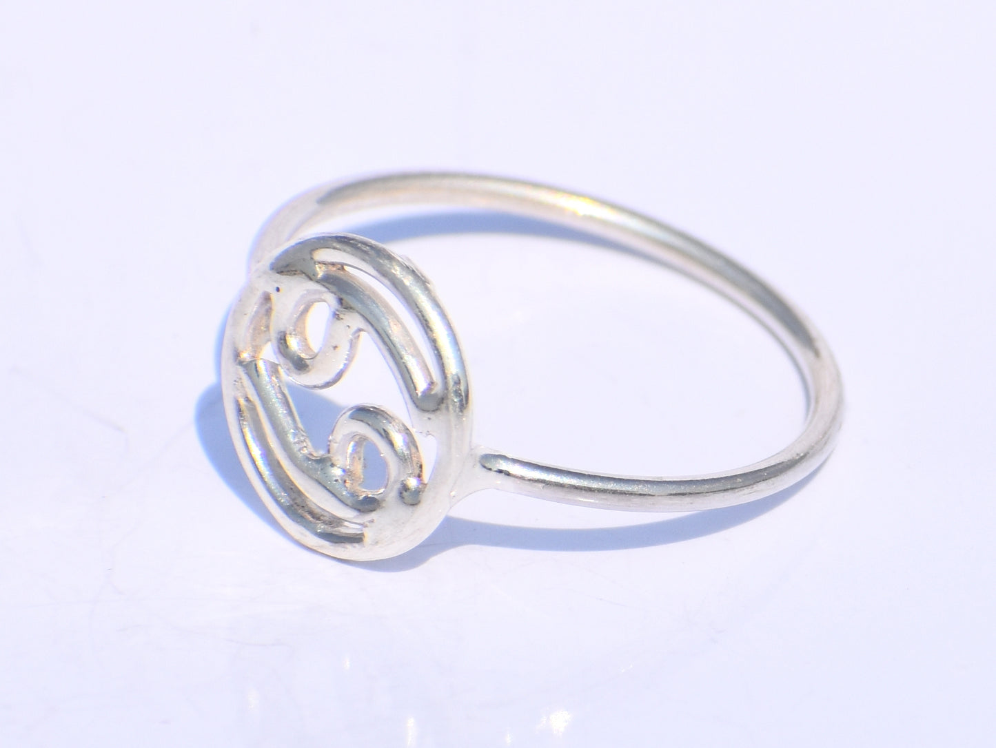 Cancer Sign Ring, Constellation Ring, Celestial Jewelry, Zodiac Ring, Handmade Ring, Stacking Ring, Minimalist Ring, Dainty Ring, Boho Gifts