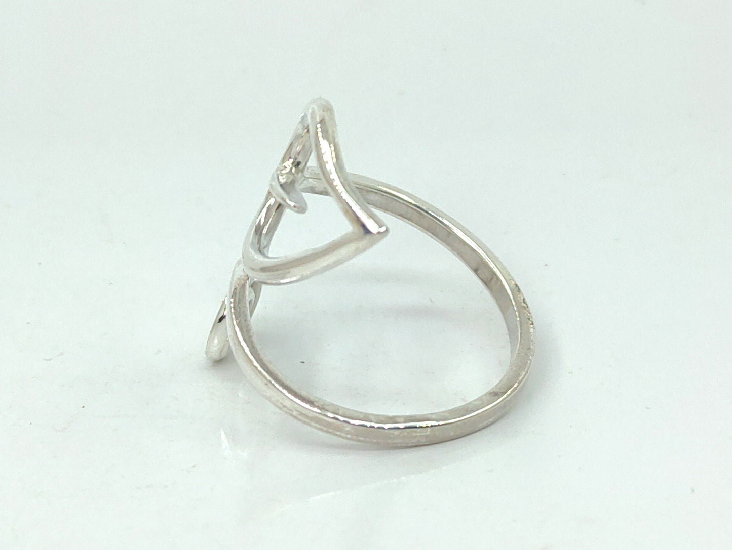 Spiral Ring, Leaf Ring, 925 Silver Ring, Handmade Ring, Stacking Ring, Adjustable Ring, Coil Ring, Midi Ring, Chunky Ring, Wire Ring For Her