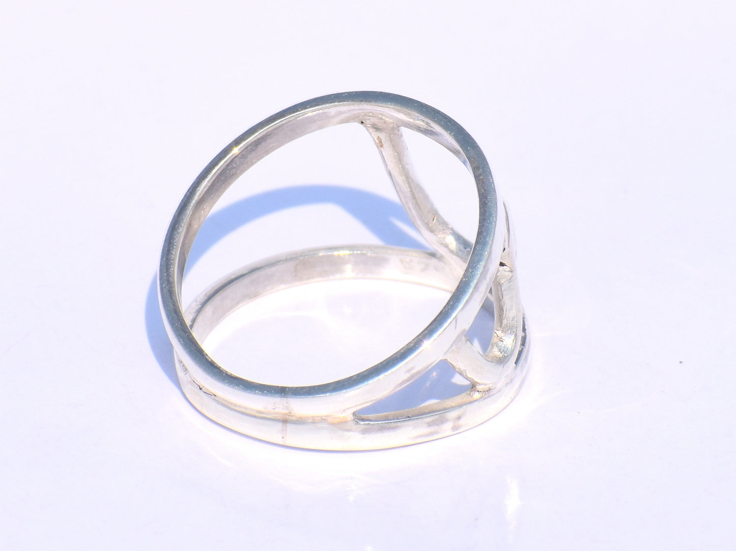 Silver Ring, Handmade Ring, Swan Neck Ring, 925 Sterling Silver Ring, Geometric Ring Silver, Minimalist Ring, Stacking Ring, Gift For Women
