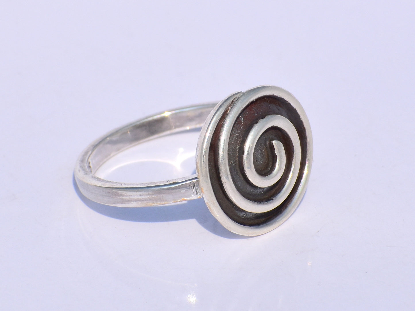 Spiral Ring, Dainty Ring, Boho Jewelry, Toe Ring, Handmade Ring, Chunky Ring, Anxiety Ring, Anniversary Gift, Gift For Her, Oxidized Jewelry