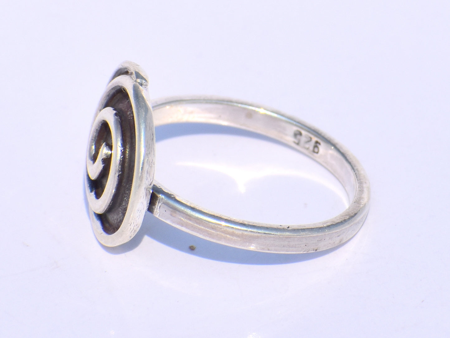 Spiral Ring, Dainty Ring, Boho Jewelry, Toe Ring, Handmade Ring, Chunky Ring, Anxiety Ring, Anniversary Gift, Gift For Her, Oxidized Jewelry