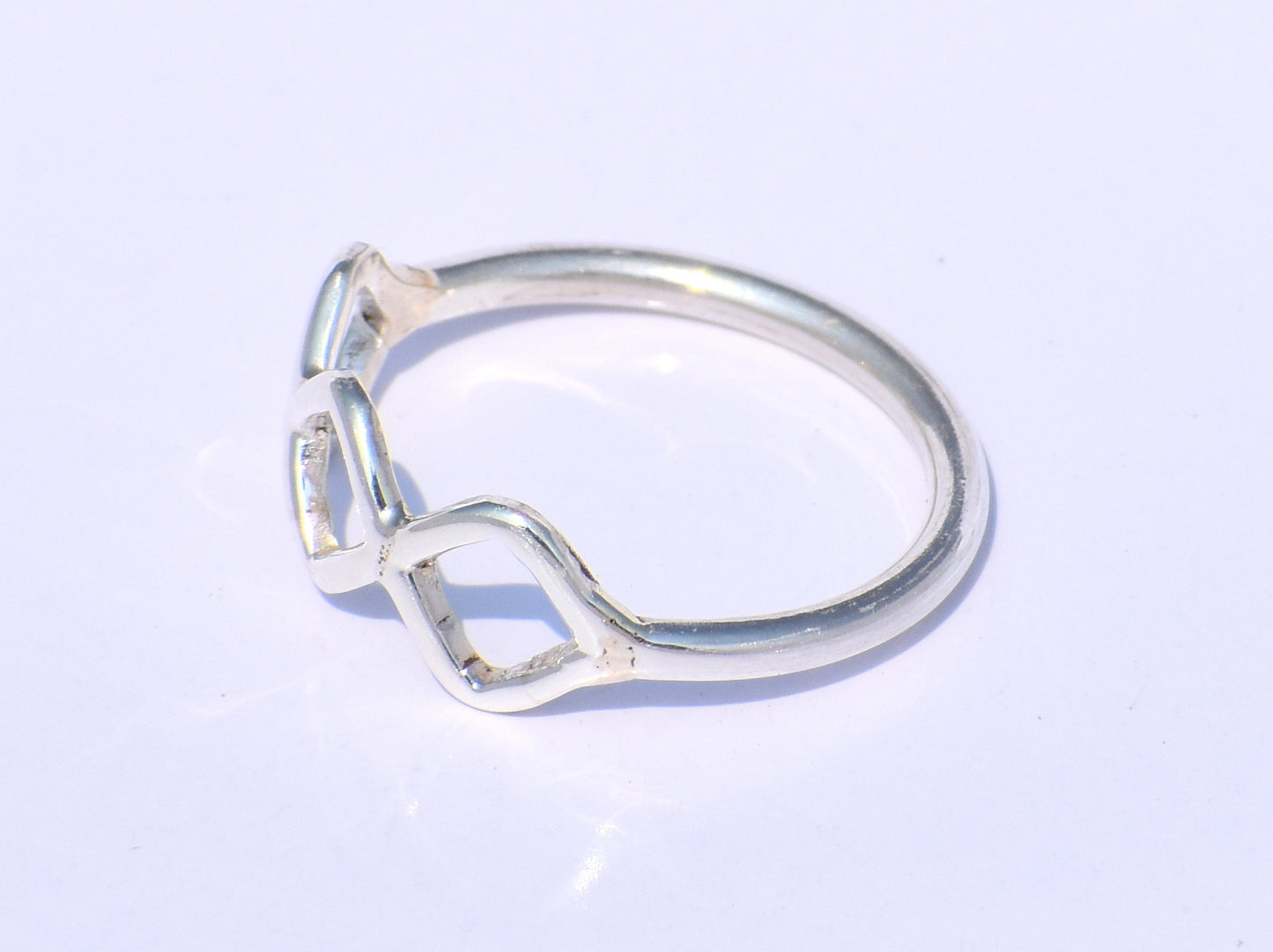 Hollow Ring, Handmade Ring, 925 Silver Ring, Triple Hollow Ring, Midi Ring, Stacking Ring, Fidget Ring, Chunky Ring, Circle Ring, Gift Ring