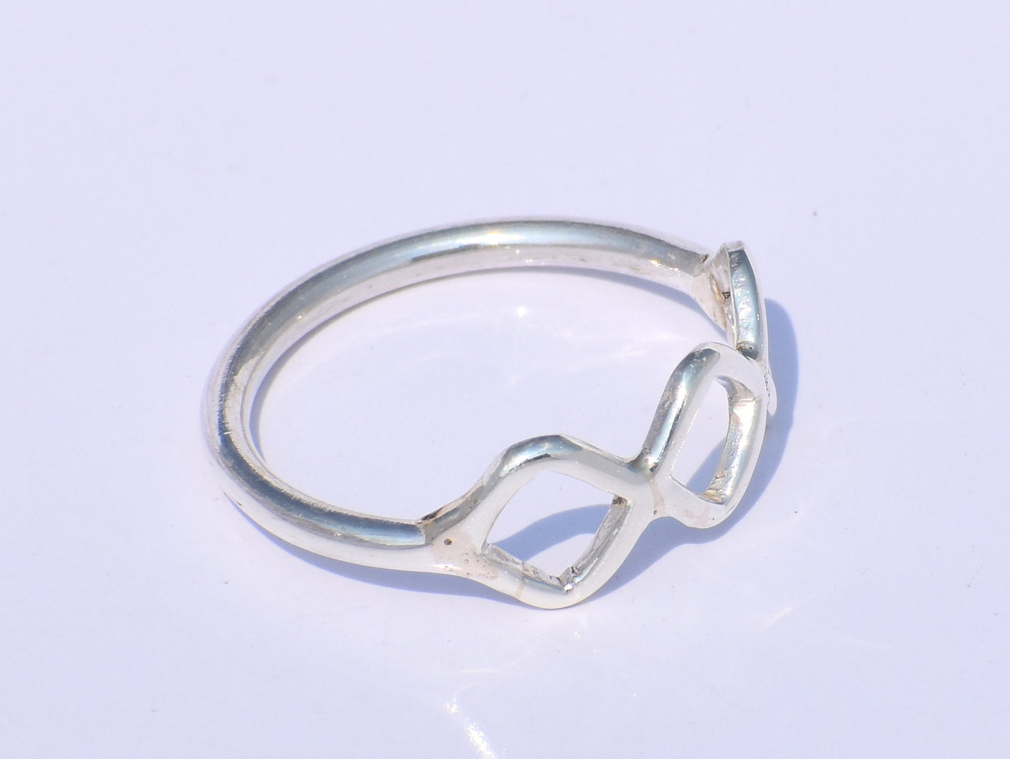 Hollow Ring, Handmade Ring, 925 Silver Ring, Triple Hollow Ring, Midi Ring, Stacking Ring, Fidget Ring, Chunky Ring, Circle Ring, Gift Ring