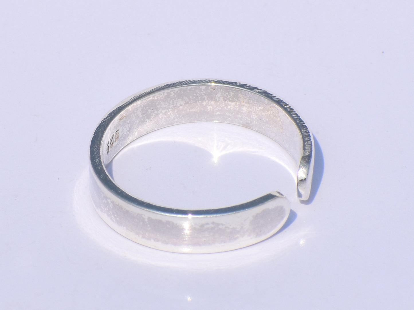 Plain Band Ring, Sterling Silver Ring, Adjustable Ring, Silver Ring, Thumb Ring, Promise Ring, Wedding Band, Handmade Ring, Unisex Jewelry