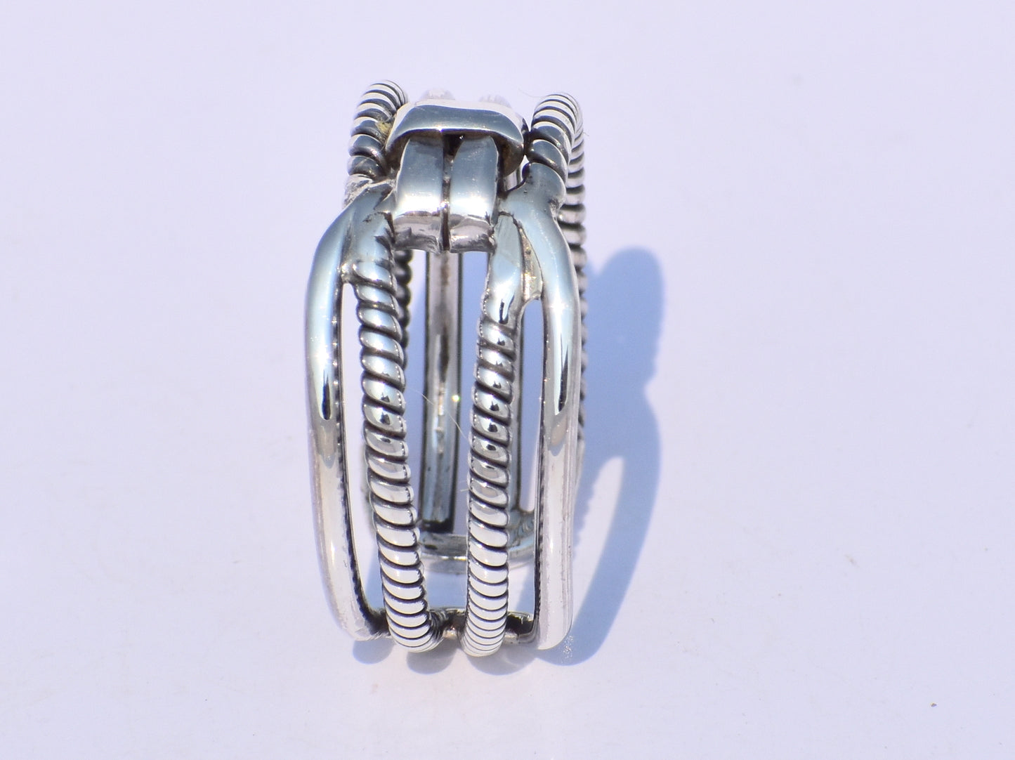 Chunky Band Ring, Statement Band Ring, Handmade Band Ring, 925 Silver Band Ring, Wide Band Ring, Adjustable Band Ring, Silver Valentine Gift