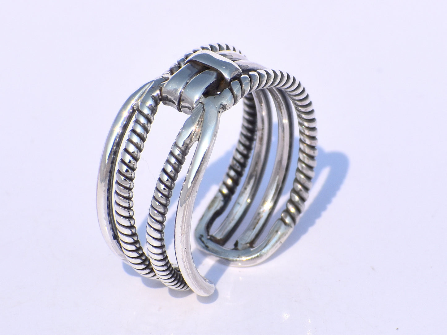 Chunky Band Ring, Statement Band Ring, Handmade Band Ring, 925 Silver Band Ring, Wide Band Ring, Adjustable Band Ring, Silver Valentine Gift