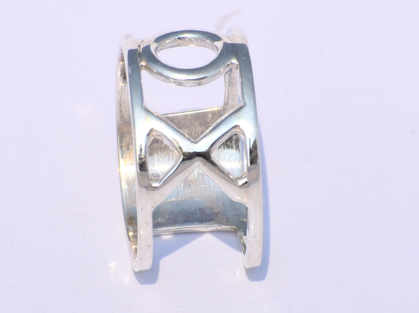 925 Solid Sterling Silver Band Ring, Handmade Band Ring, Statement Ring, Unisex Jewelry, Wedding Band, Valentine's Gift, XO Peace band Ring