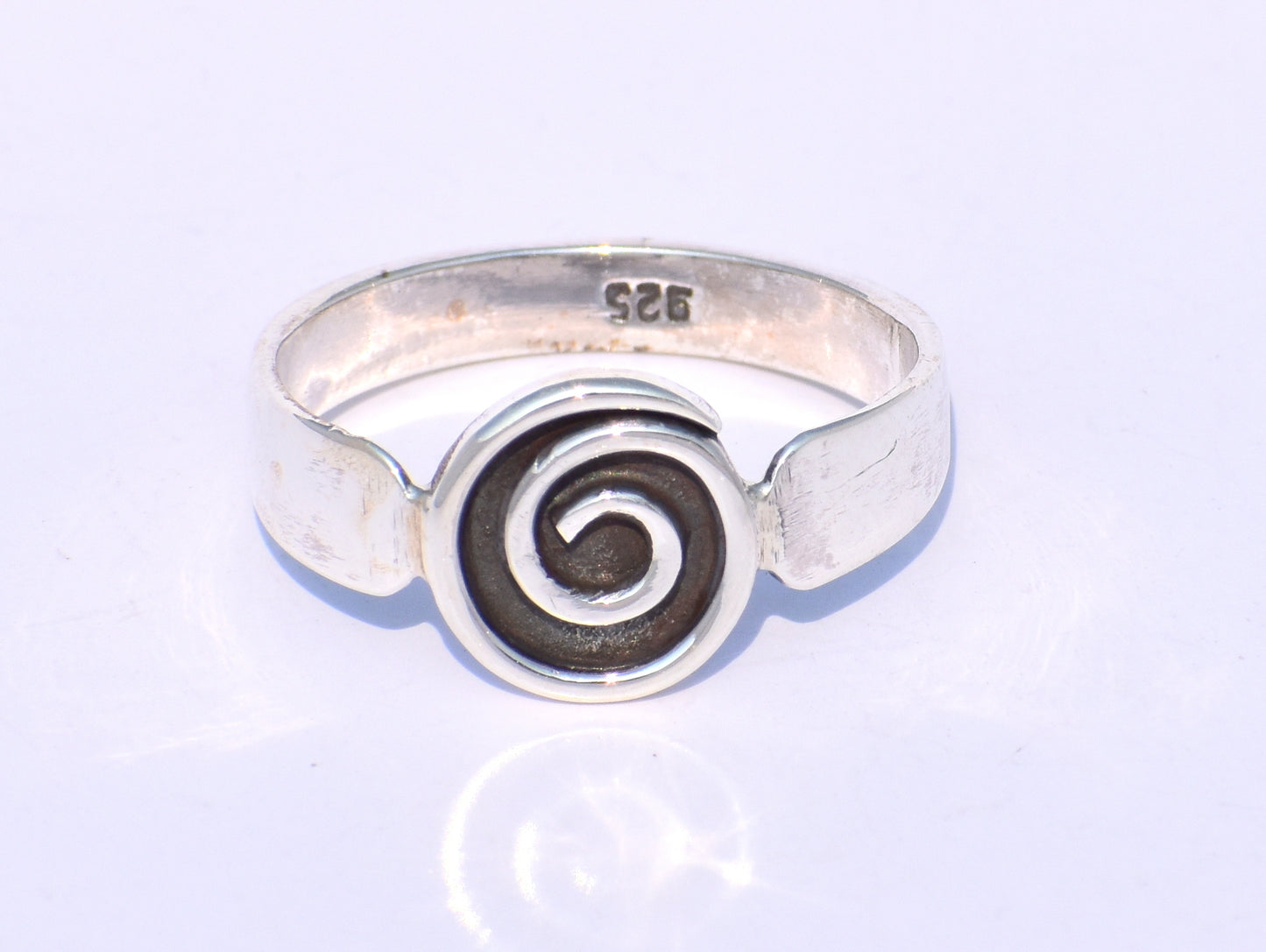 Spiral Ring, Handmade Ring, 925 Silver Ring, Silver Spiral Ring, Fine Ring, Everyday Ring, Statement Ring, Unique Ring, Wire Wrap Ring, Ring
