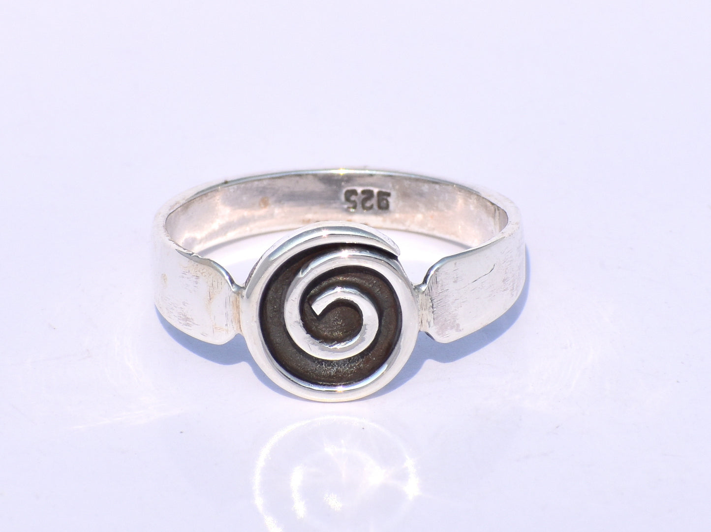 Spiral Ring, Handmade Ring, 925 Silver Ring, Silver Spiral Ring, Fine Ring, Everyday Ring, Statement Ring, Unique Ring, Wire Wrap Ring, Ring