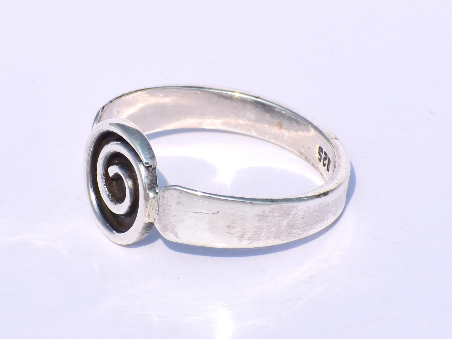 Spiral Ring, Handmade Ring, 925 Silver Ring, Silver Spiral Ring, Fine Ring, Everyday Ring, Statement Ring, Unique Ring, Wire Wrap Ring, Ring