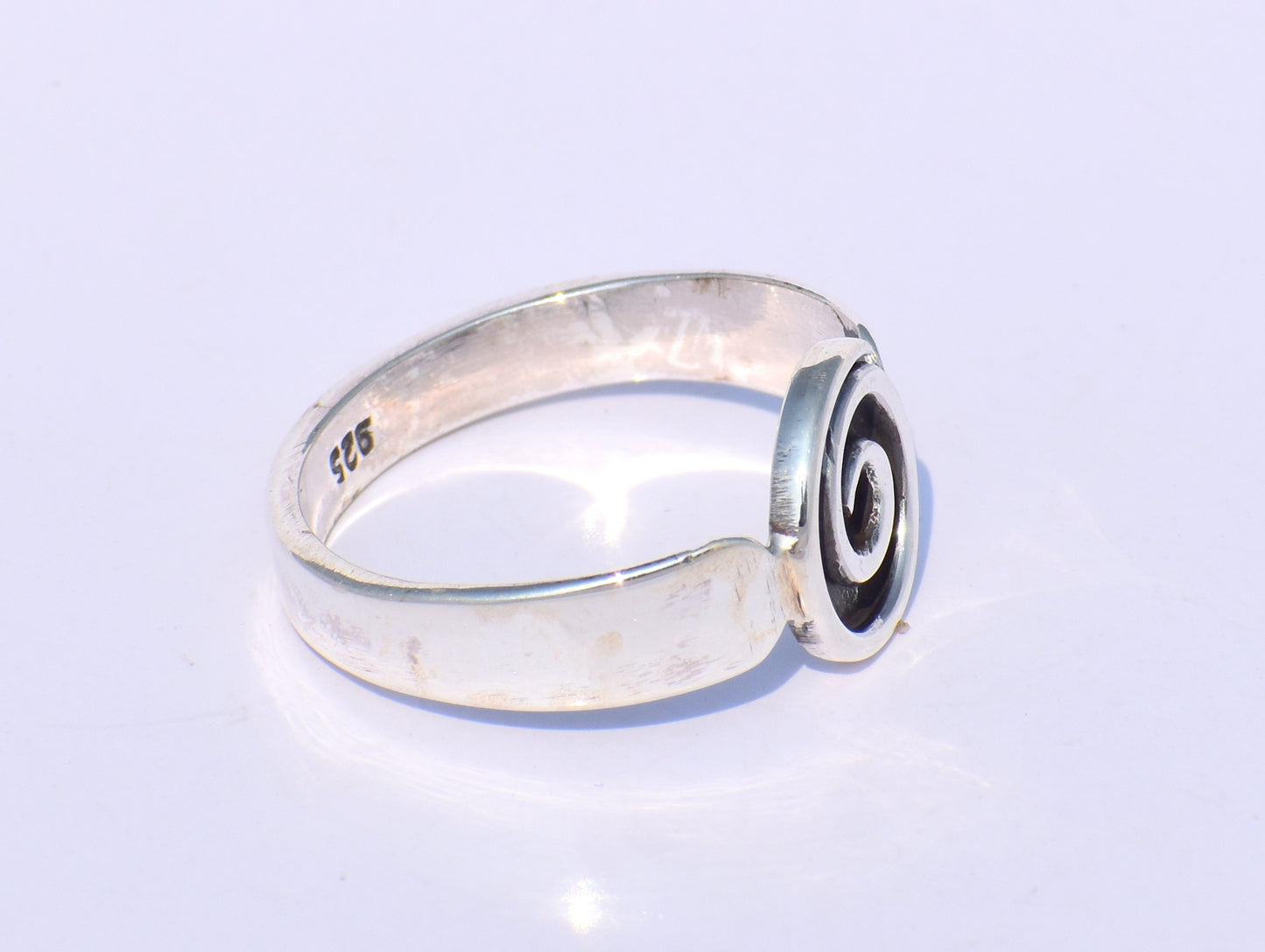 Spiral Ring, Handmade Ring, 925 Silver Ring, Silver Spiral Ring, Fine Ring, Everyday Ring, Statement Ring, Unique Ring, Wire Wrap Ring, Ring