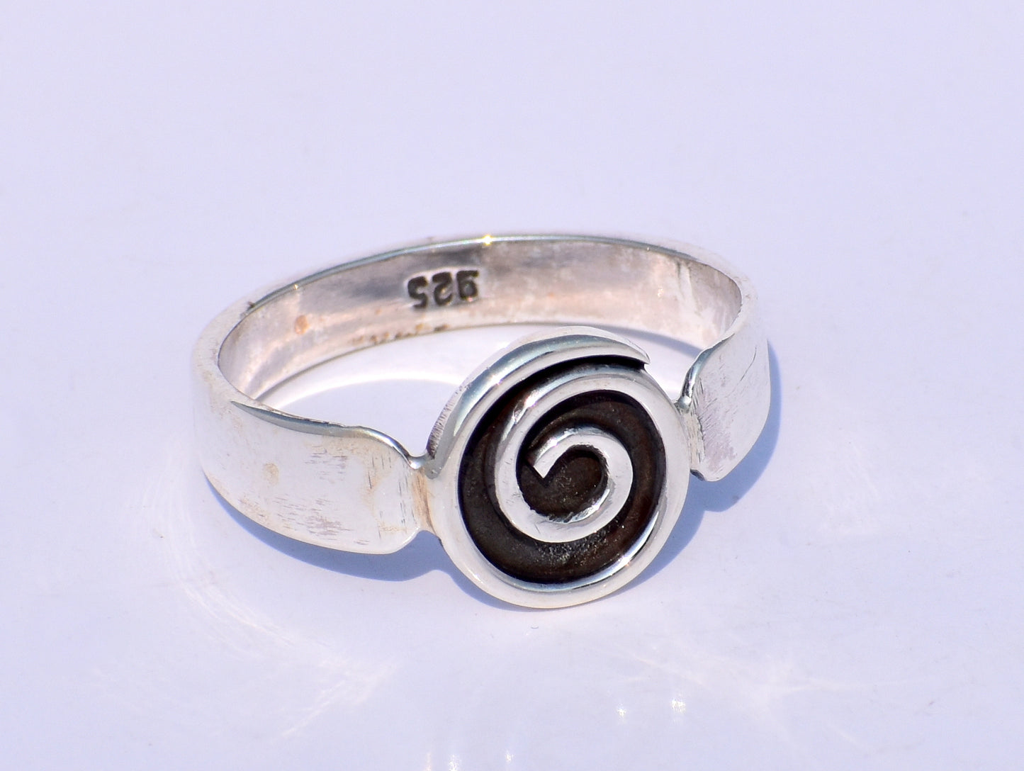 Spiral Ring, Handmade Ring, 925 Silver Ring, Silver Spiral Ring, Fine Ring, Everyday Ring, Statement Ring, Unique Ring, Wire Wrap Ring, Ring