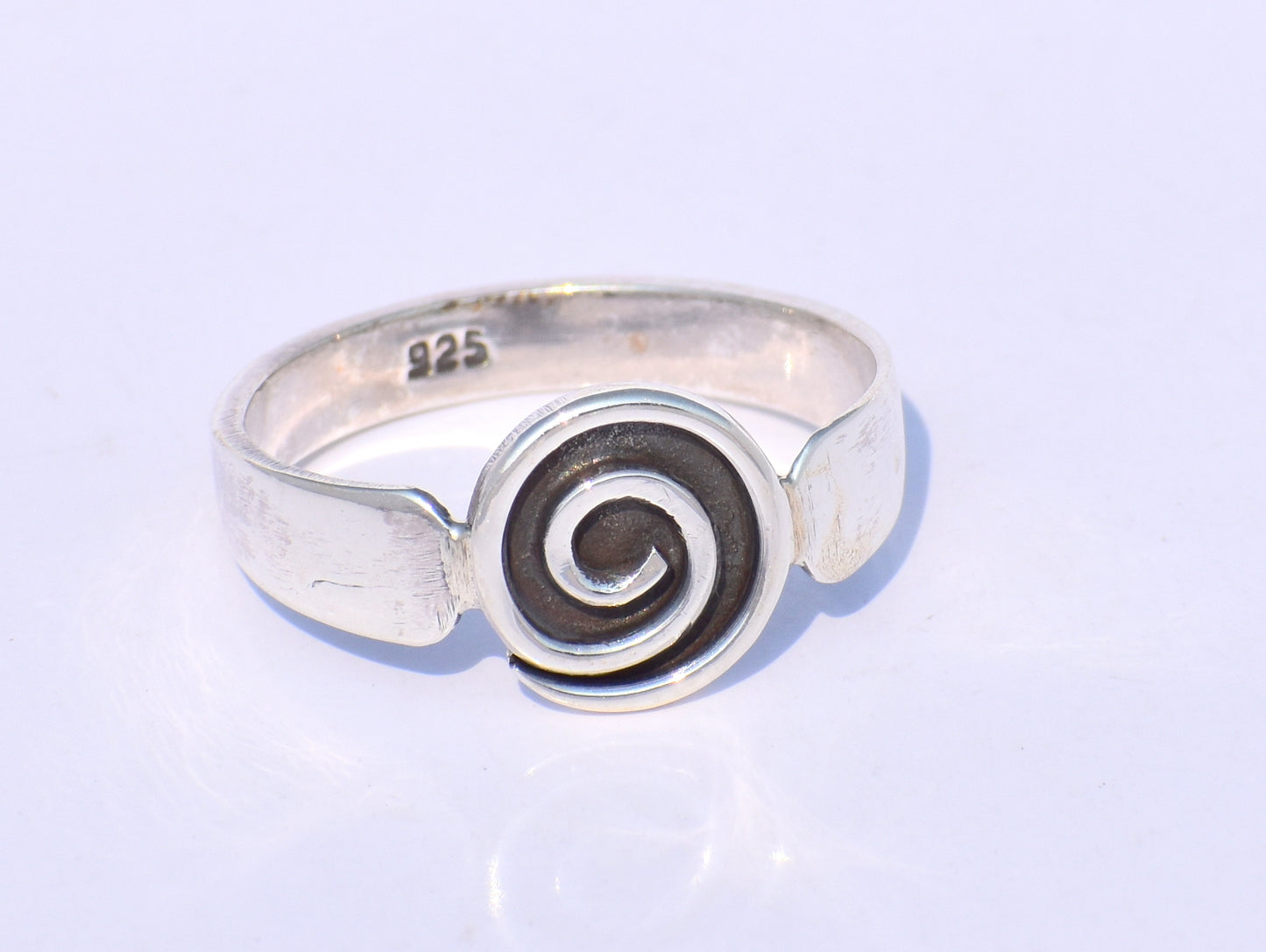 Spiral Ring, Handmade Ring, 925 Silver Ring, Silver Spiral Ring, Fine Ring, Everyday Ring, Statement Ring, Unique Ring, Wire Wrap Ring, Ring