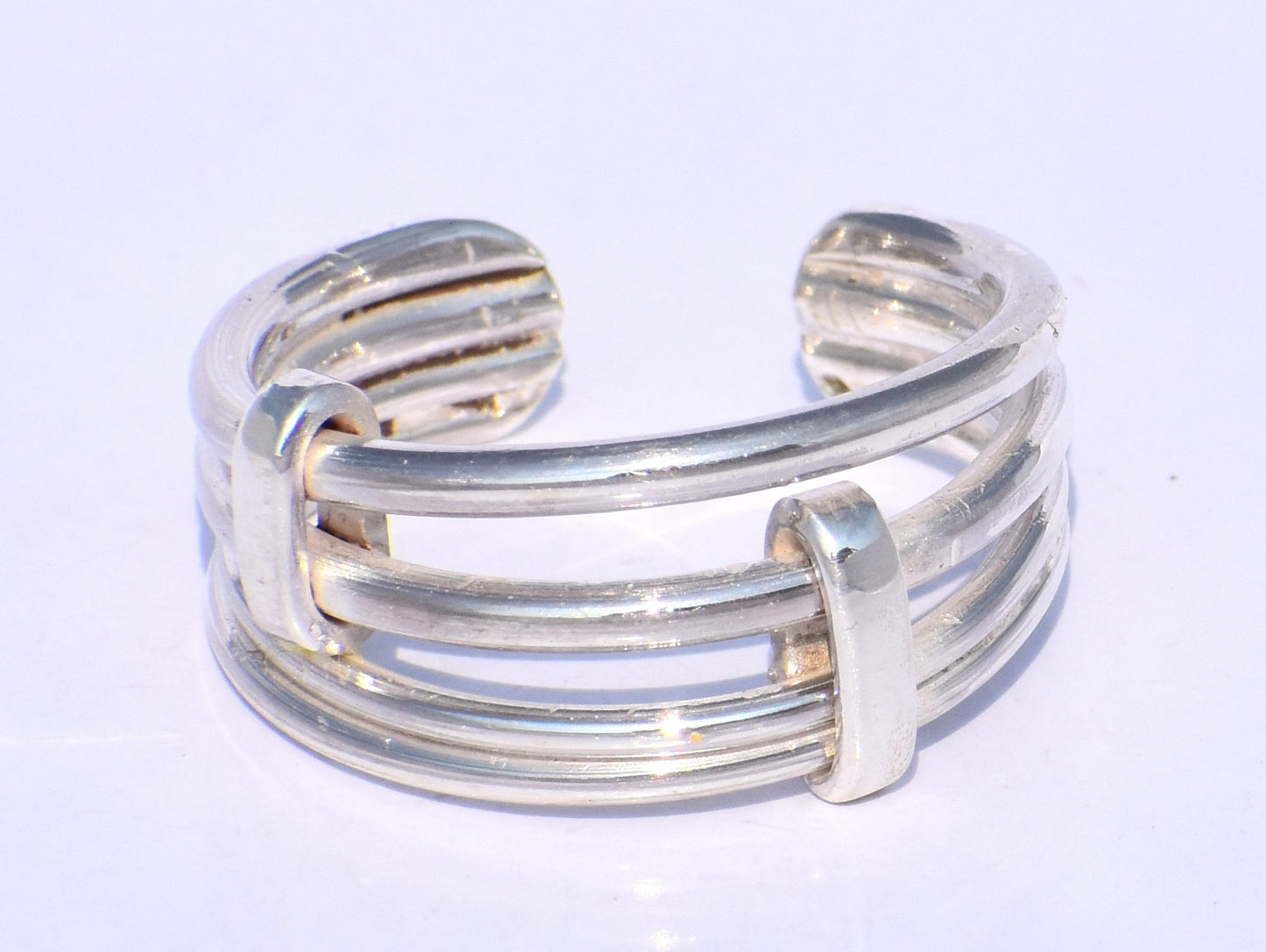 Chunky Band Ring, Weave Ring, Twist Ring, Handmade Ring, 925 Sterling Silver Ring, Dainty Ring, Fidget Ring, Meditation Ring, Gift For Women