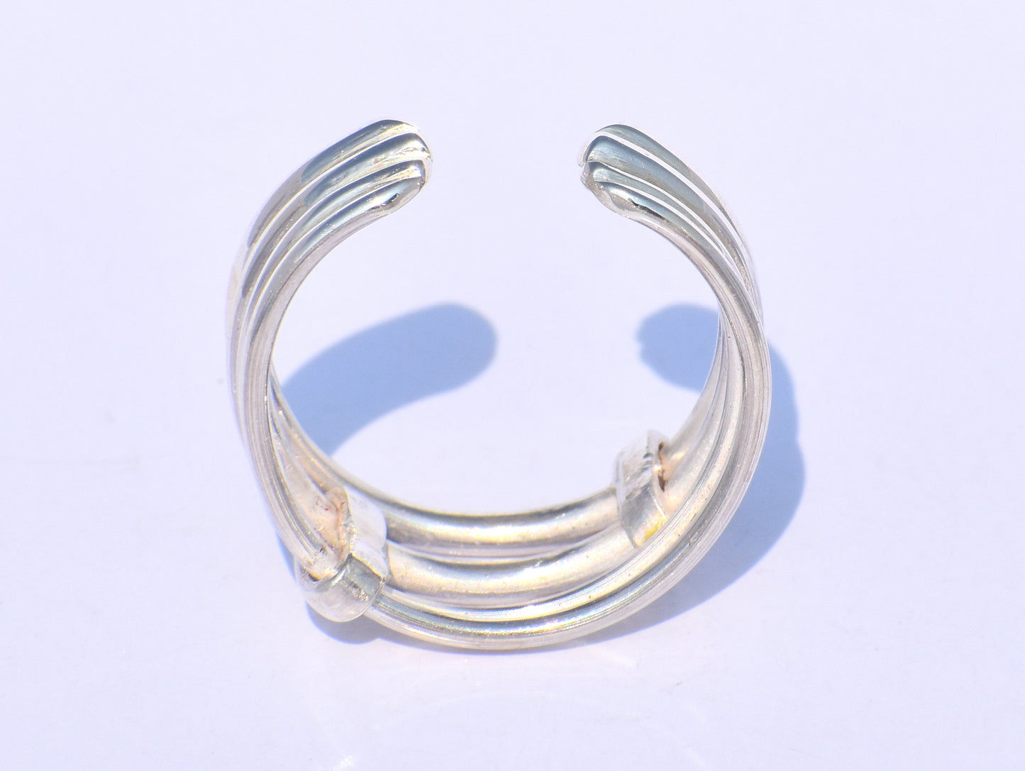 Chunky Band Ring, Weave Ring, Twist Ring, Handmade Ring, 925 Sterling Silver Ring, Dainty Ring, Fidget Ring, Meditation Ring, Gift For Women