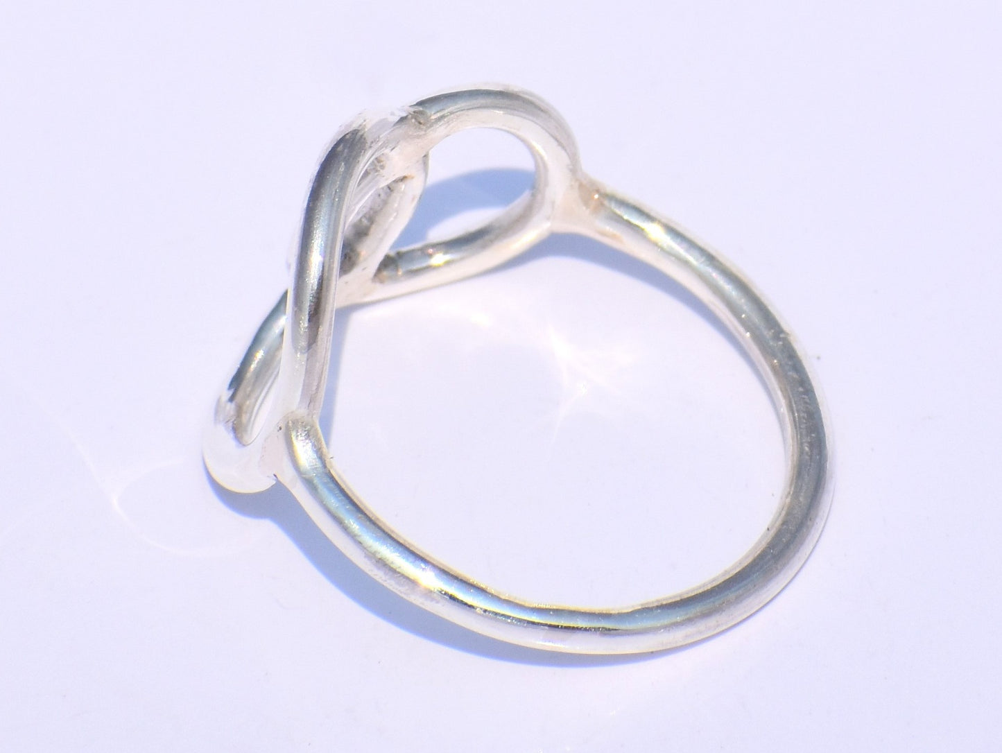 Hollow Ring, Sterling Silver Ring, Handmade Ring, Chunky Ring, Circle Ring, Stacking Ring, Dainty Ring, Fidget Ring, Women Ring, Boho Ring
