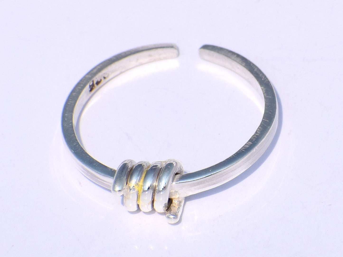 Chunky Ring, Boho Ring, Dainty Ring, Wire Wrap Ring, Stacking Ring, Handmade Ring, Minimalist Ring, Unisex Ring, Anniversary Gift, Gift Ring