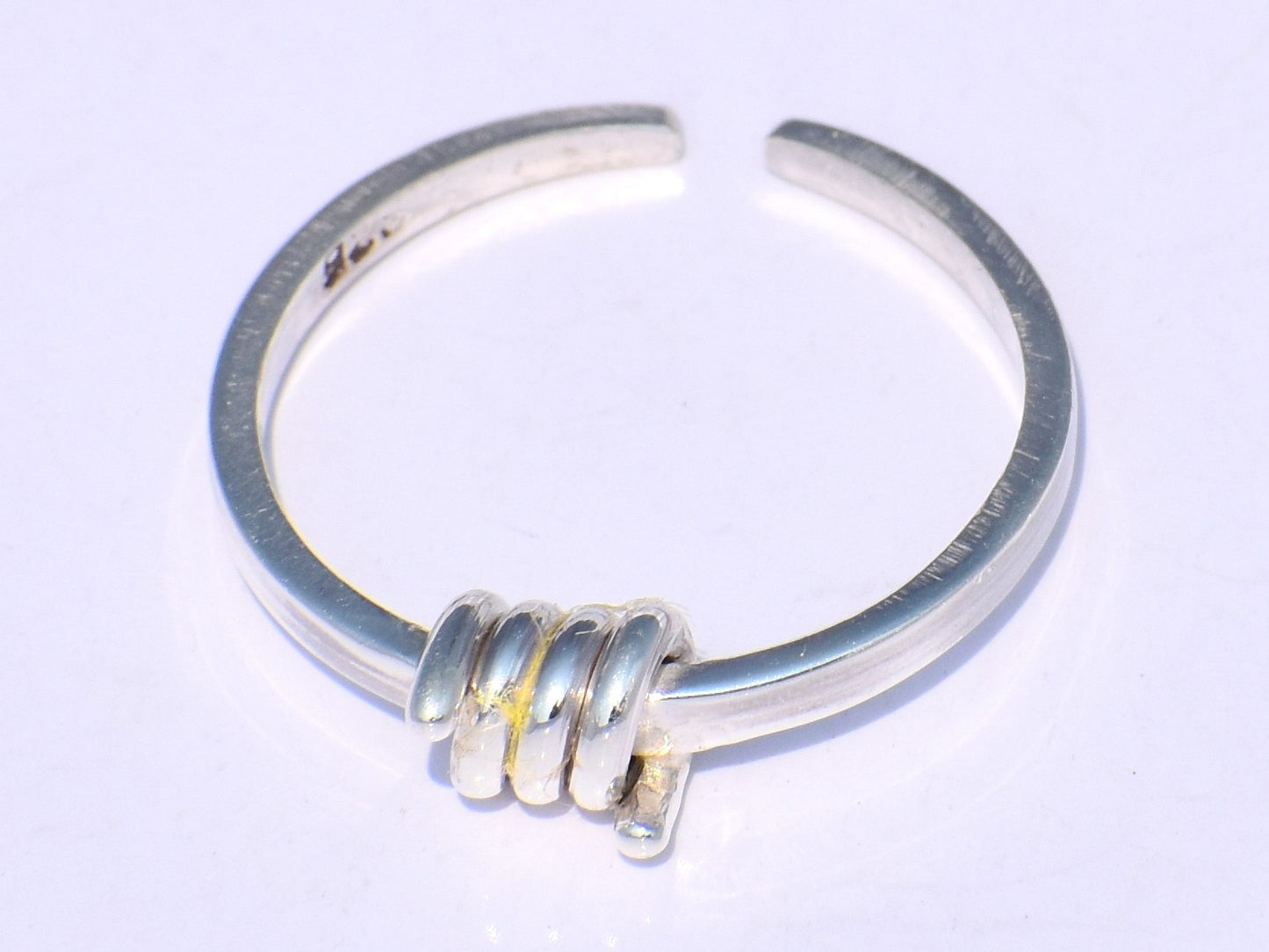 Chunky Ring, Boho Ring, Dainty Ring, Wire Wrap Ring, Stacking Ring, Handmade Ring, Minimalist Ring, Unisex Ring, Anniversary Gift, Gift Ring