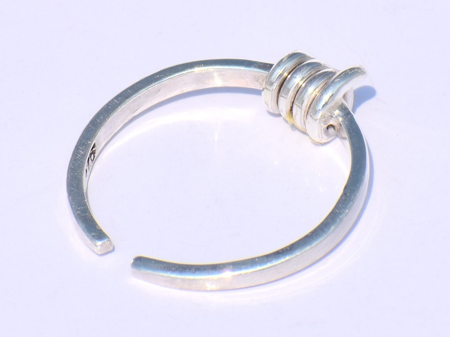 Chunky Ring, Boho Ring, Dainty Ring, Wire Wrap Ring, Stacking Ring, Handmade Ring, Minimalist Ring, Unisex Ring, Anniversary Gift, Gift Ring