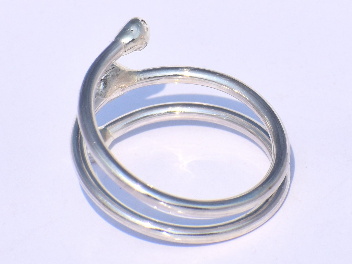 Spiral Ring, 925 Sterling Silver, Wrap Ring, Coil Ring, Chunky Ring, Statement Ring, Handmade Ring, Women Ring, Anniversary Gift, Boho Ring