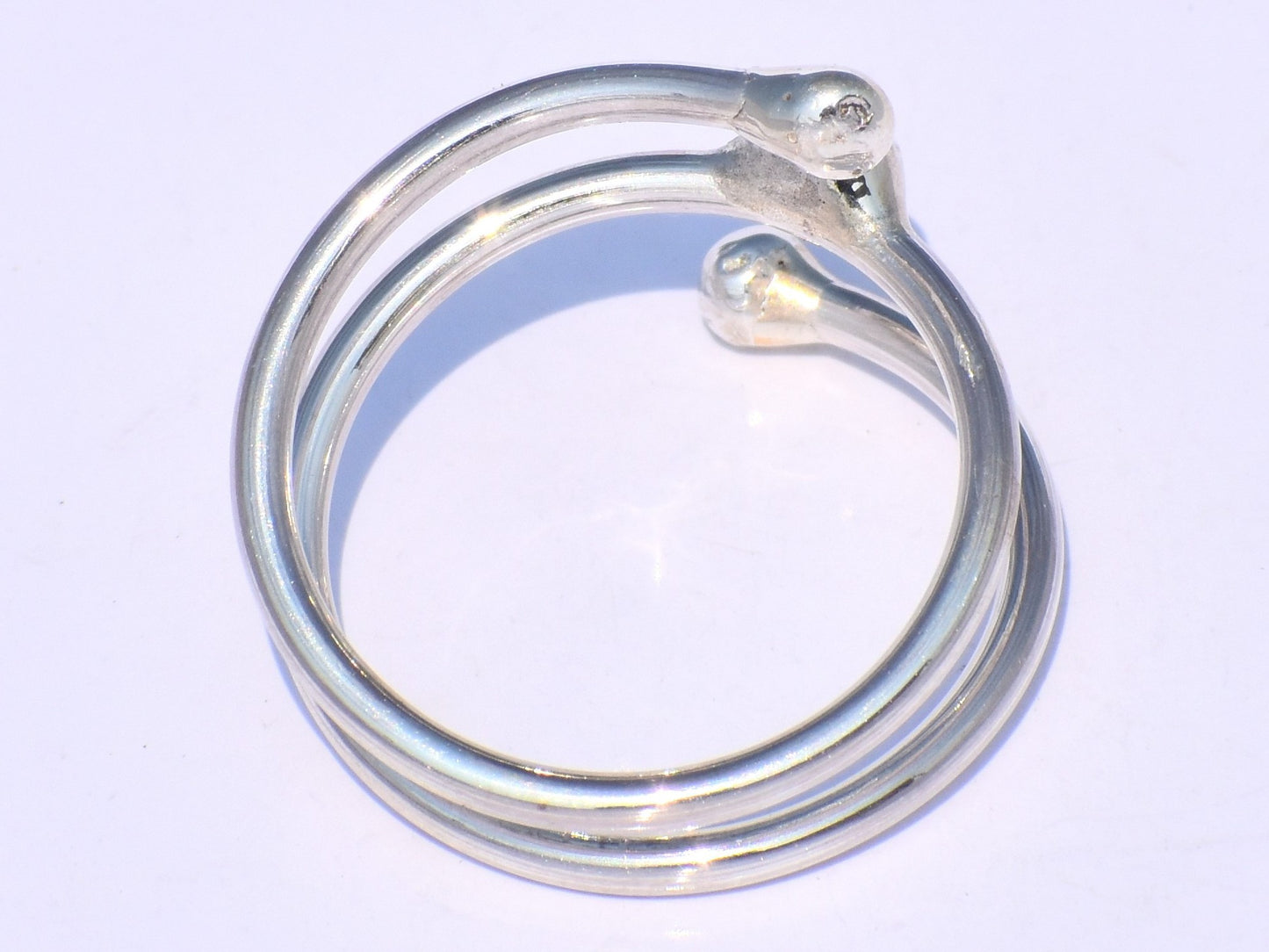 Spiral Ring, 925 Sterling Silver, Wrap Ring, Coil Ring, Chunky Ring, Statement Ring, Handmade Ring, Women Ring, Anniversary Gift, Boho Ring