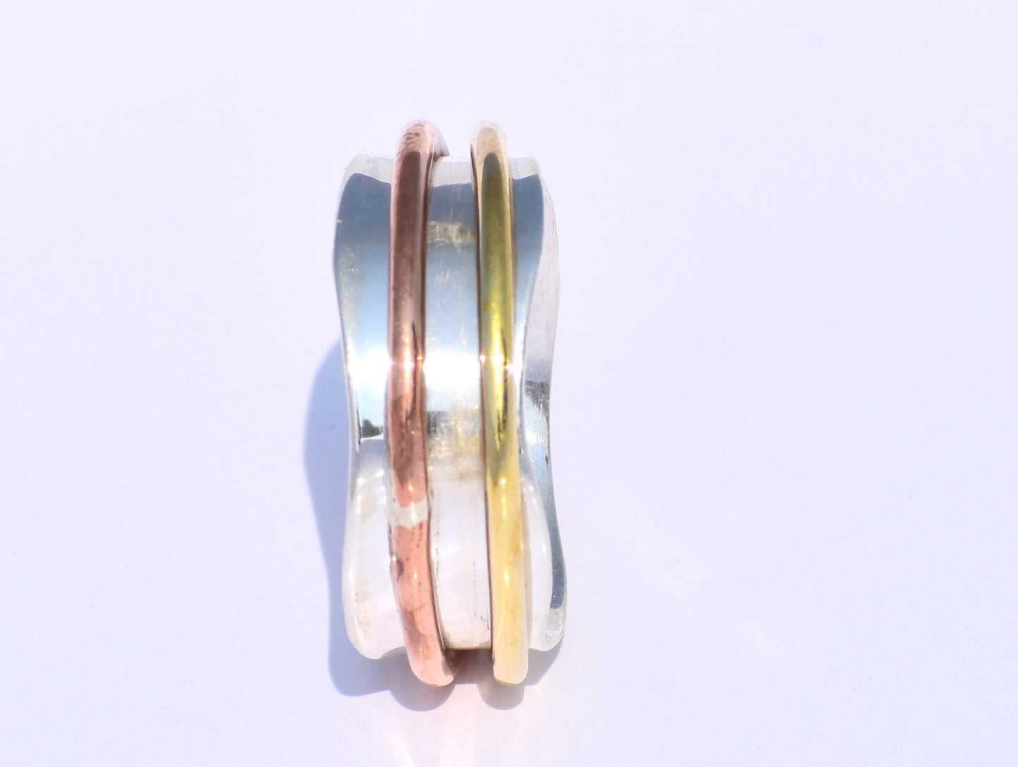 Boho Spinner Ring, Women Ring, Sterling Silver Ring, Silver Spinner Ring, Women Meditation Ring, Anxiety Ring, Thumb Ring, Anniversary Gift