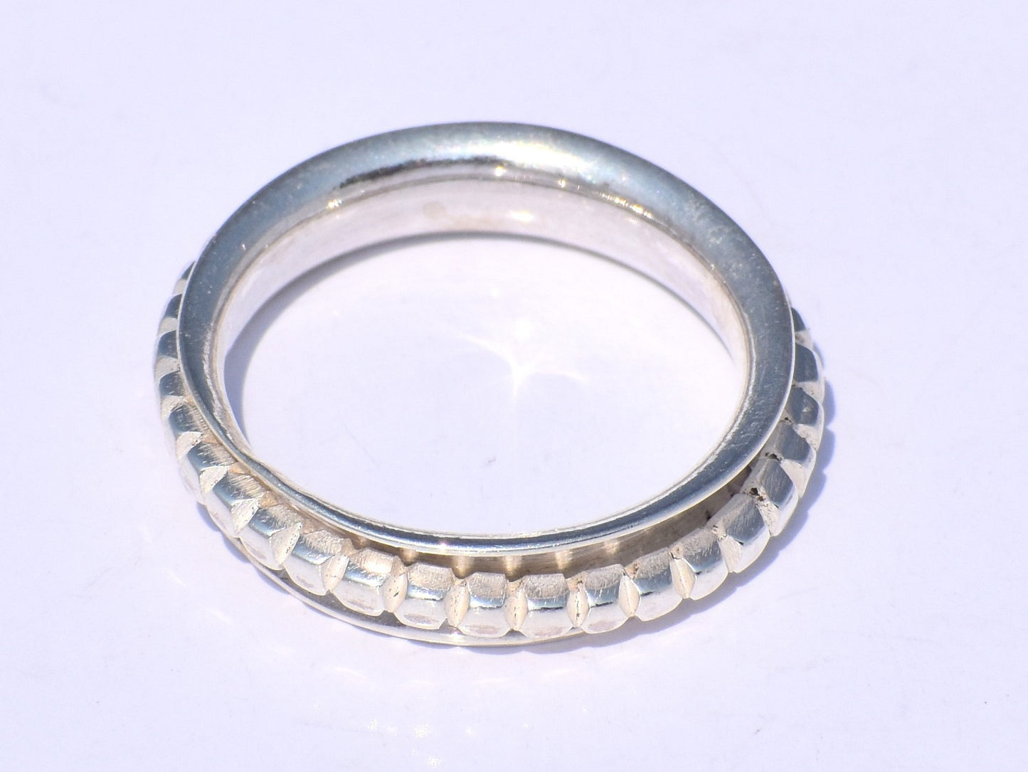 Spinner Ring, Minimalist Spinner Ring, Handmade Ring, Meditation Ring, Anxiety Ring, Fidget Ring, 925 Sterling Silver Ring, Statement Ring
