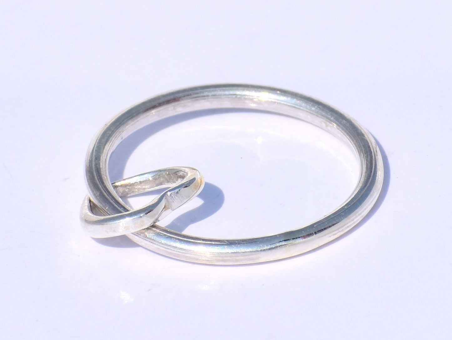 Heart Ring, Love Ring, 925 Sterling Silver Ring, Anniversary Gift, Silver Heart Ring, Silver Dainty Ring, Silver Fidget Ring, Handmade Ring