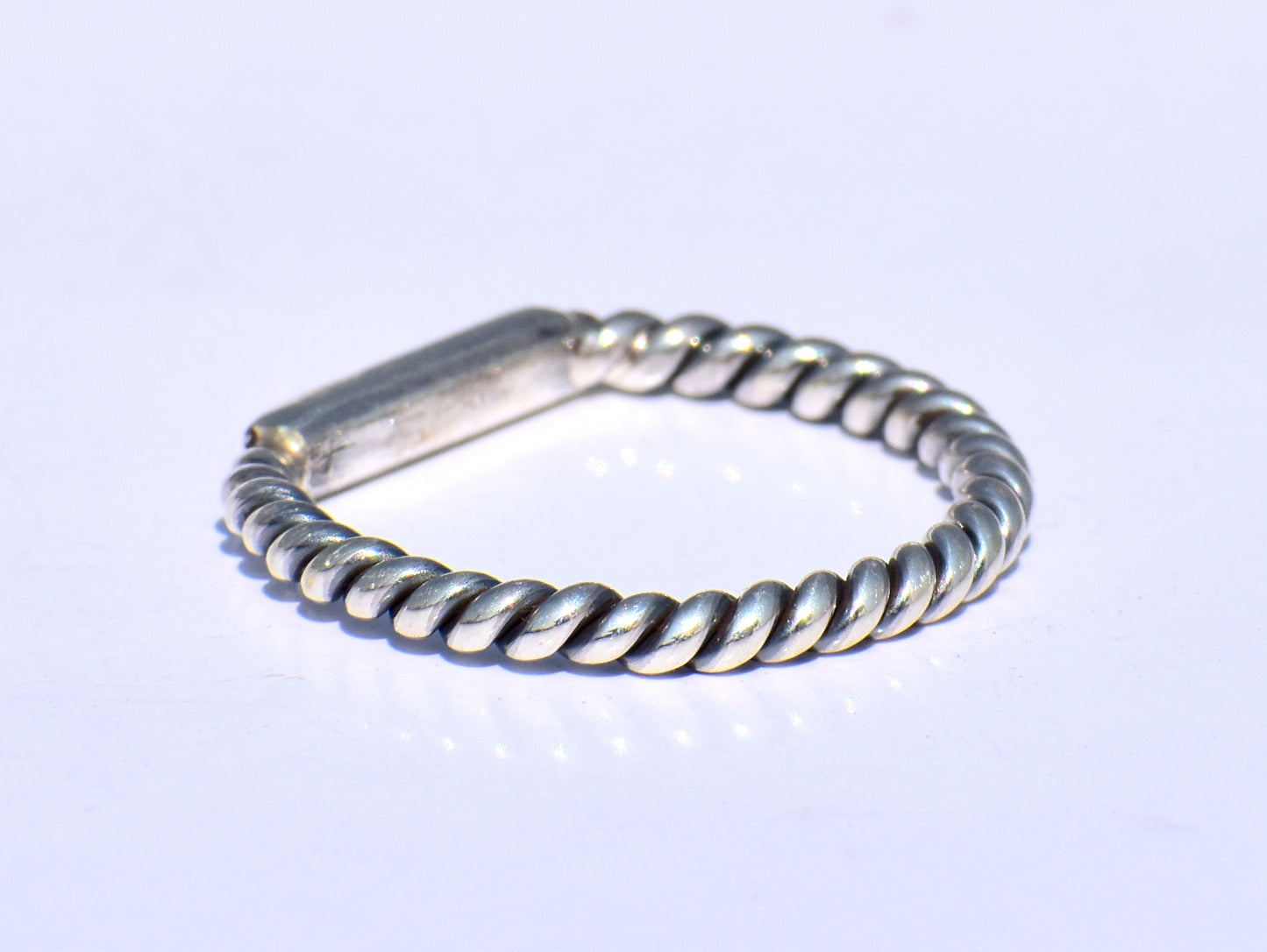 Silver Stacking Ring, Brass Head Ring, 925 Sterling Silver Ring, Nickel Free Silver, Unisex Ring, Handmade Ring, Fidget Ring, Chunky Ring