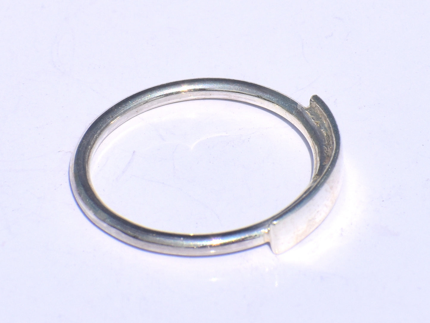 Silver Chunky Ring, Handmade Ring, 925 Sterling Silver Ring, Trinity Ring, Knuckle Ring, Dainty Ring, Gift For Her, Statement Ring, Bar Ring