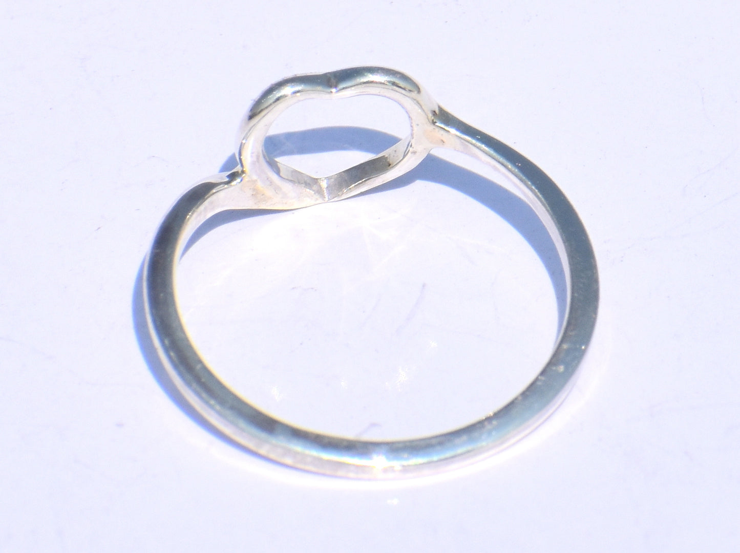 Heart Ring, Silver Dainty Ring, Knuckle Ring, Handmade Ring, Fidget Ring, Chunky Ring, 925 Silver Ring, Promise Ring, Women Ring, Love Ring